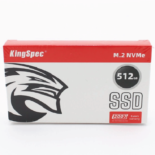 512GB KingSpec M.2 NVMe Gen3x4 Retail