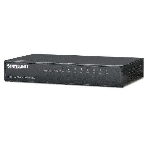 Intellinet 8 Port 10-100 Switch Metal