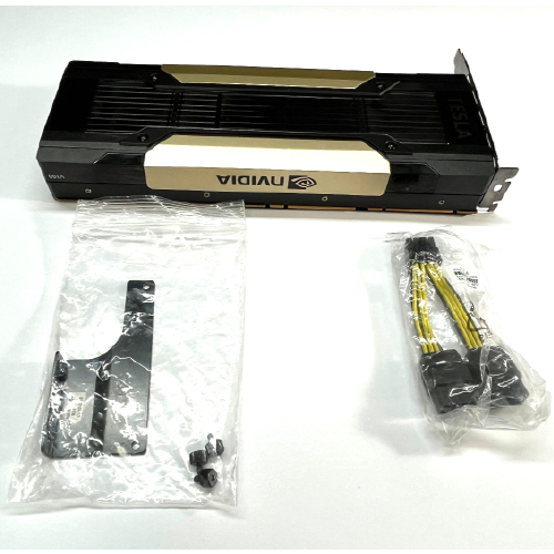 Nvidia Tesla V100 32GB Cable and Bracket