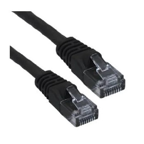 1Ft Black 10 Pack Cat6 UTP Patch Cbl Cu