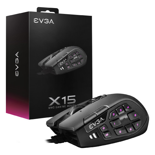 EVGA X15 MMO Gaming Mouse Wired