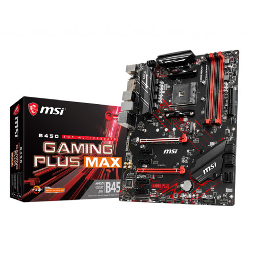 MSI B450 AM4 4DDR4 RAID 6 PCIe HDMI ATX