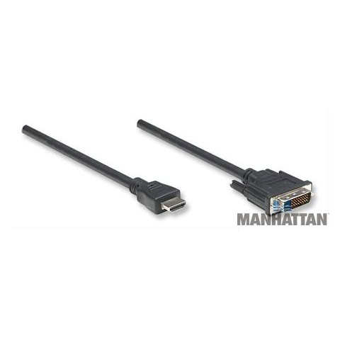 Manhattan HDMI-M to DVI-D 24+1 M DL 10