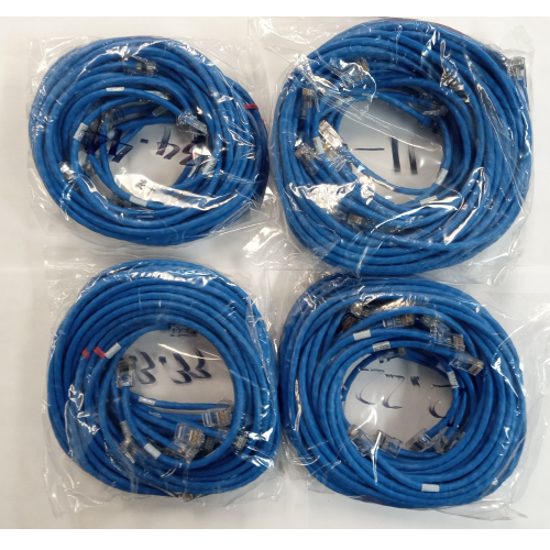 Blue Multi pack 40 Cat6 UTP Patch 3-7 