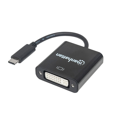 Manhattan USB-C 3.1 to DVI-F