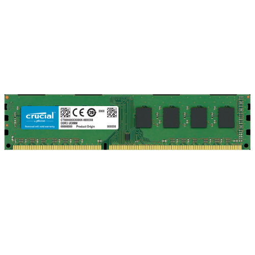 4GB DDR-3 1600 MHZ Crucial
