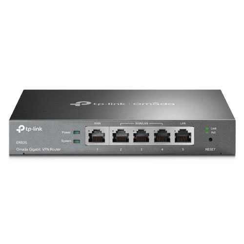 TP-Link Gb 5Port RTR Omada IPSEC/LB/Cld