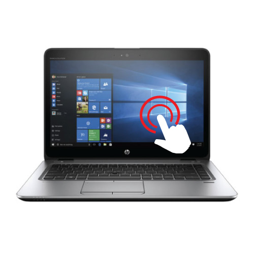 HP 14" i7 6th Gen-8GB-New 500 NVMe-W10P