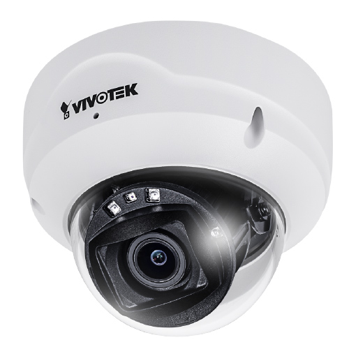 5MP 2.8mm-10m VIVOTEK H.265 IP Dome WDR