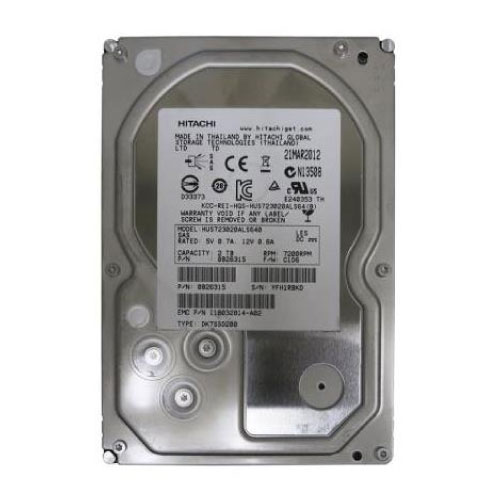 3TB Hitachi Sata 6GB 7200 RPM