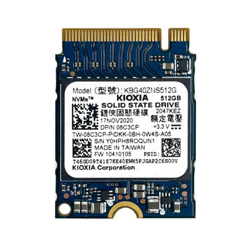 256GB Toshiba M.2 2230 NVMe