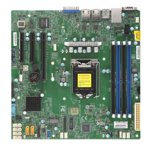 Supermicro LGA1151 E-2100 3xPCIE MATX