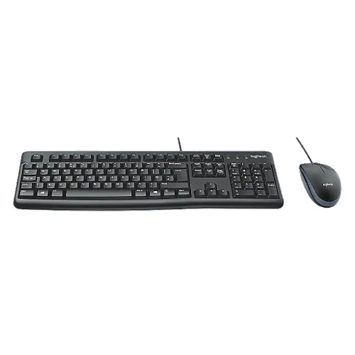 Logitech MK120 104 USB  Kit Wired