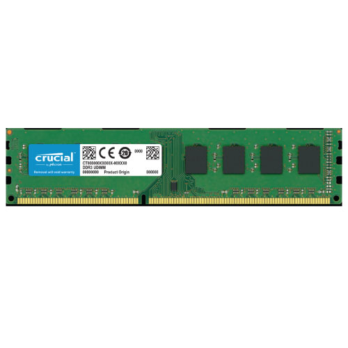 8GB DDR-3 1600 MHz Crucial
