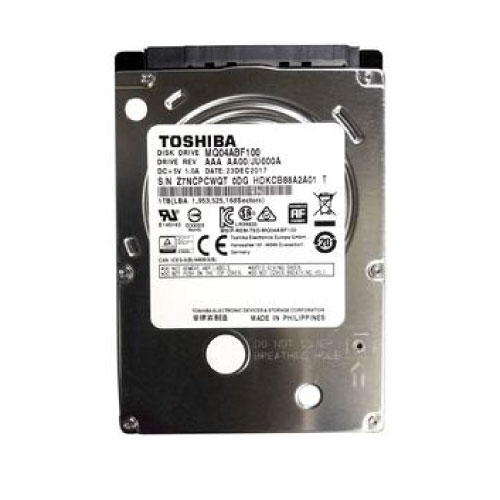 1TB Sata 2.5" Toshiba Notebook Drive