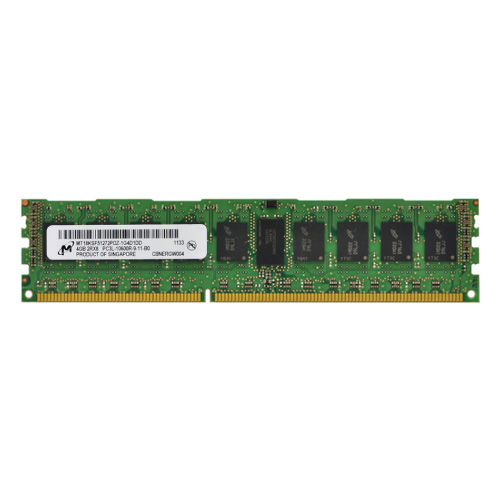 4GB DDR-3 1333 MHZ ECC REG. MICRON