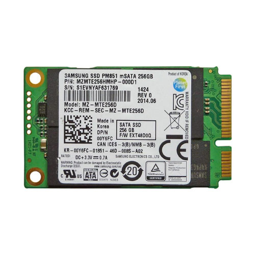 256GB mSATA SSD Samsung