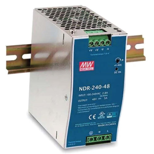 Vivotek NDR-240-48 240W Sngle Output RAI