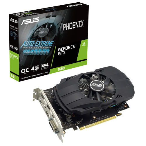 ASUS GTX1650 Phoenix 4GB DDR6 OC