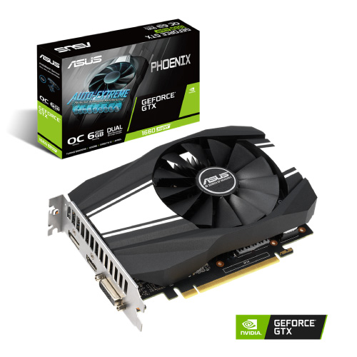 ASUS GTX1660 Super OC 6GB DDR6 WHITE BOX