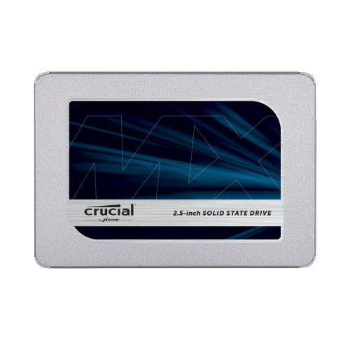 1TB SATA Crucial MX500 SSD 2.5"  256-Bit