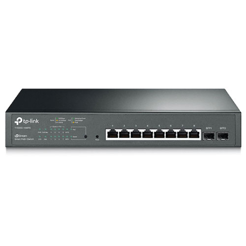 TP-Link Jetstream 8port GB PoE 2SFP 116W