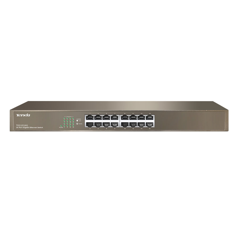 Tenda 16 Port Gb Mini Switch 6Kv Rck/Dsk