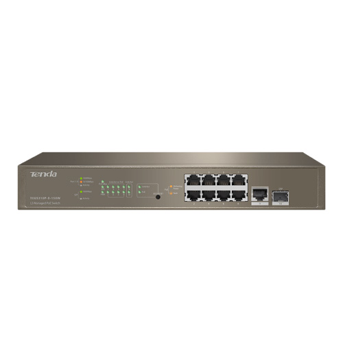 Tenda 8 Port Gb POE 130W L3 1C/1SFP 6KV