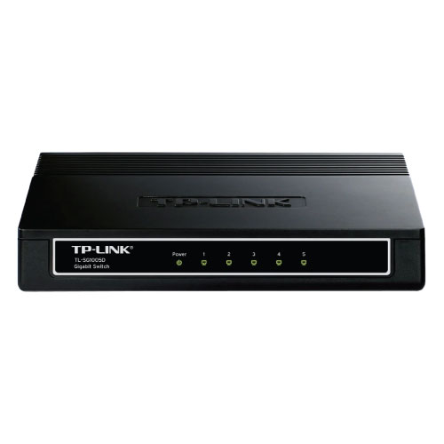 TP-LINK 5 Port 10-1000 Switch Desk/Wall