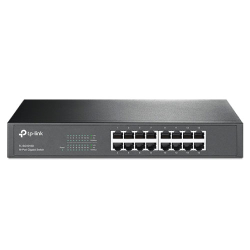 TP-Link16 Port 10-1000 DSKTP/ RCKMNT