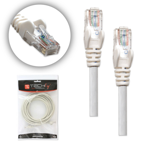 7 ft Wht 10 pack Cat5e UTP Patch Cbl