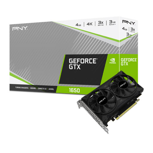 PNY GTX1650 4GB DDR6 1xHDMI/2xDP