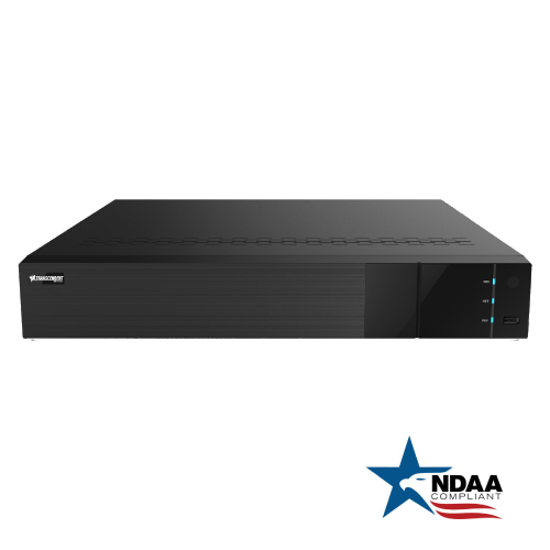 16CH NVR W/16 PoE 12MP  H.265 4K NDAA