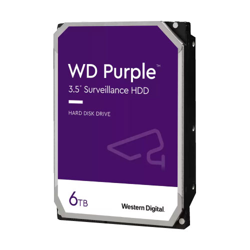 6TB WD Purple  SATA6  Intellipower 128M