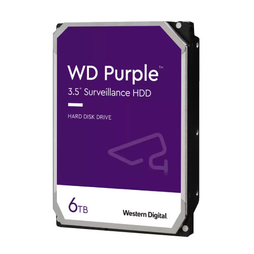 6TB WD Purple  SATA6  Intellipower 256M