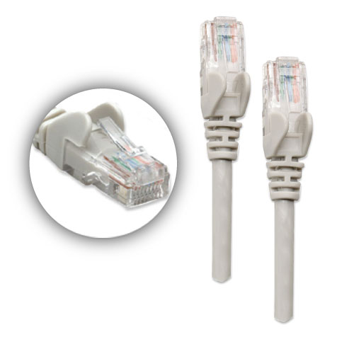 1Ft Gray 10 Pack Cat6 UTP Patch CBL