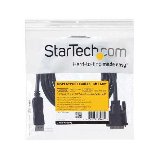 Bass Computers, Inc. - DP2DVIMM6 - STARTECH DISPLAY PORT TO