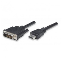 Techly HDMI M to DVI-D M 10ft