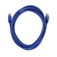 7 FT BLUE 10 PACK CAT5E UTP PATCH CABLE