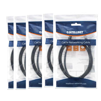 3 FT BLK 10 PACK CAT5E UTP PATCH CBL