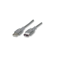 Man 10ft USB 2.0  A -A  Ext. Cbl