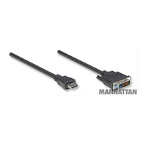 Manhattan HDMI-M to DVI-D 24+1 M DL 15'
