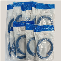 7 ft Blue 10 Pack Cat5e UTP Patch Cable