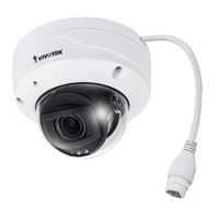 5MP 2.8-12mm Vivotek  H.265 IP Dome WDR