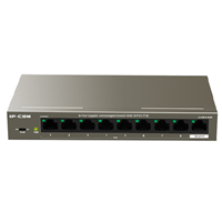 IP-COM 8Port POE Gb 92W+1C 6KV VLAN