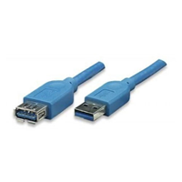 Techly USB 3. A to A M/F Extension 6 ft