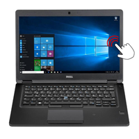 Dell 14" i5 7th-16GB-New 500GB NVMe-W10P