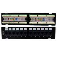 Techly Cat6 Patch Panel 12port /MNT