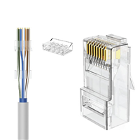 Wavenet RJ45 Cat6 Mod Plug w/Insert 100