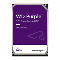 4TB WD Purple  SATA6 5400 RPM 25MB